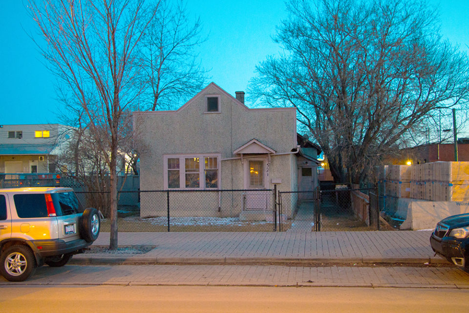 The Last of the Houses in Downtown Calgary Avenue Calgary
