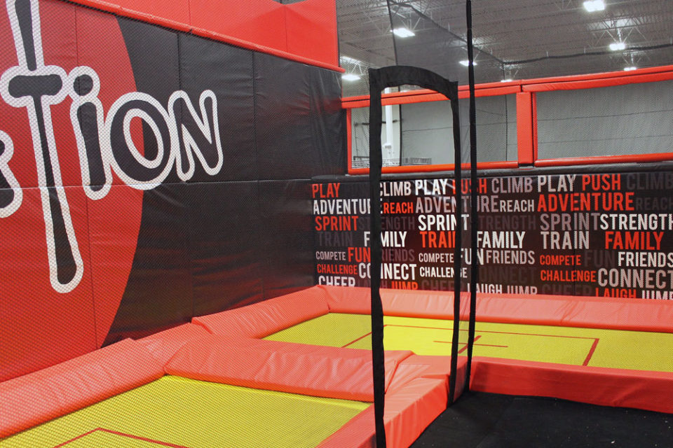 Inside Fun and Fitness Centre InjaNation Avenue Calgary