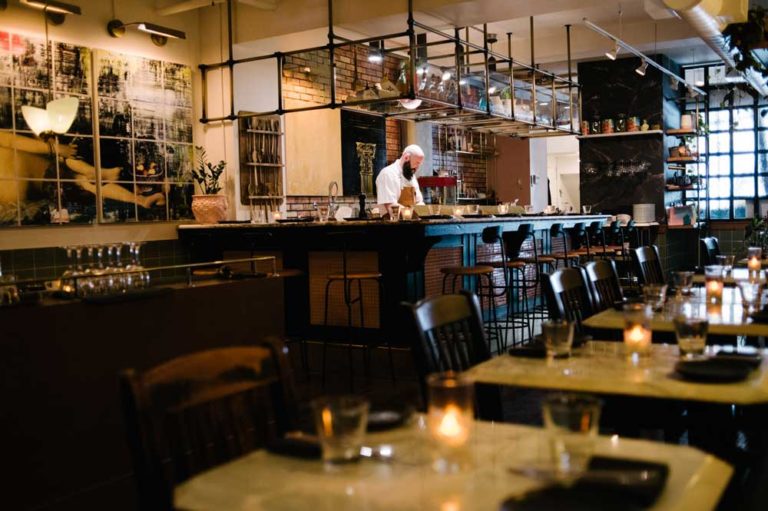 Walk Through Una Takeaway to Get to Bread and Circus Trattoria. It's