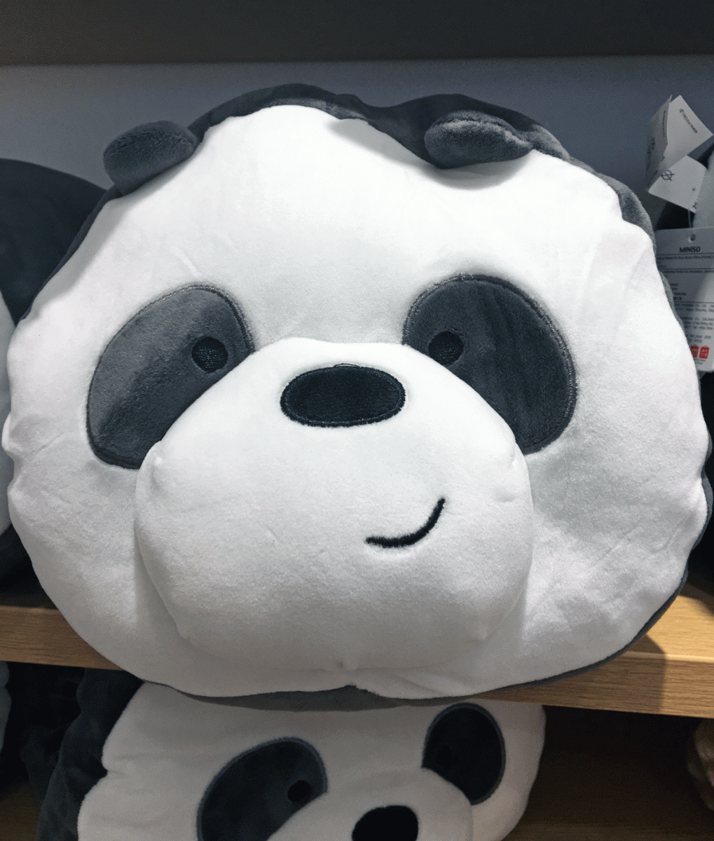 miniso panda plush