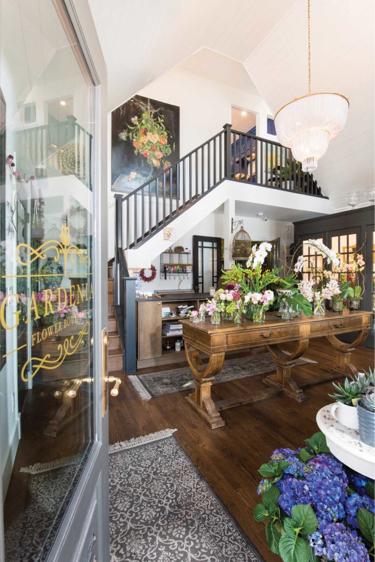 Inside Gardenia Flower Boutique's LiveWork Space in Marda