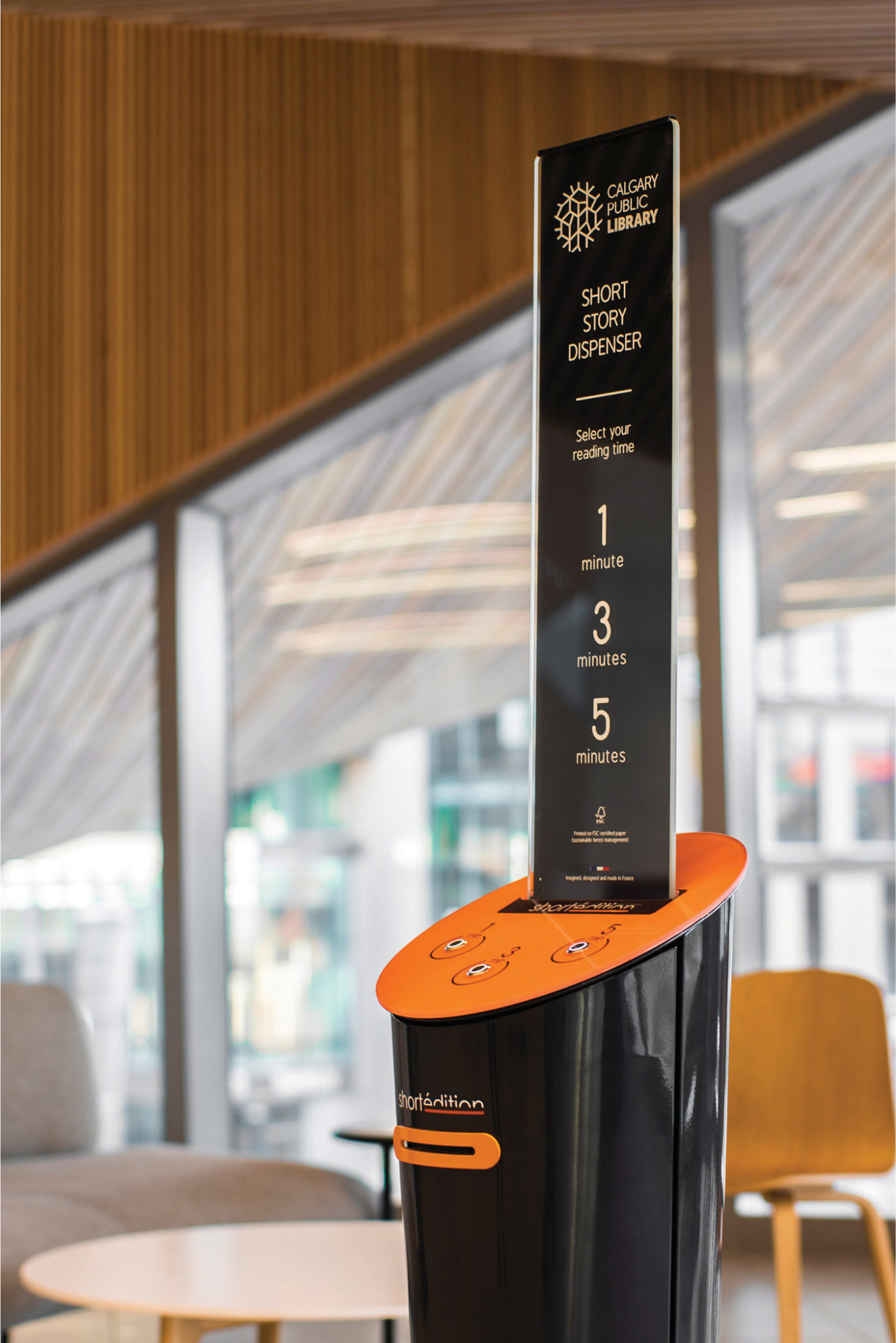 Short best sale story dispenser