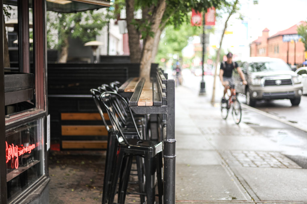 All the Patios on 17th Avenue S.W. Avenue Calgary