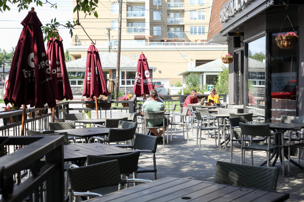 All the Patios in Marda Loop Avenue Calgary