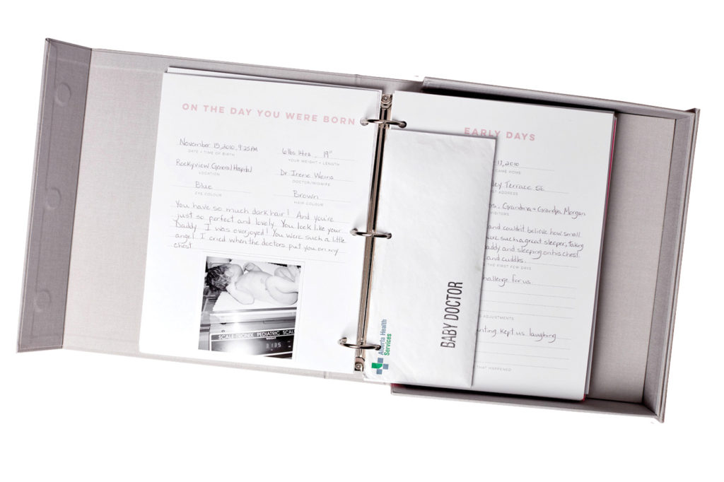 Stash + Story's Baby Book Box Collects Milestone Memories in One Place