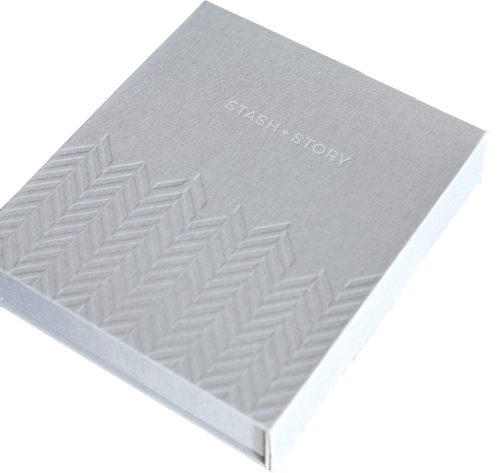 Stash + Story's Baby Book Box Collects Milestone Memories in One Place