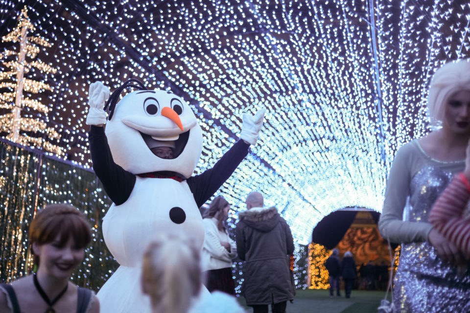 What to Expect at the Noël Indoor Christmas Light Park Avenue Calgary