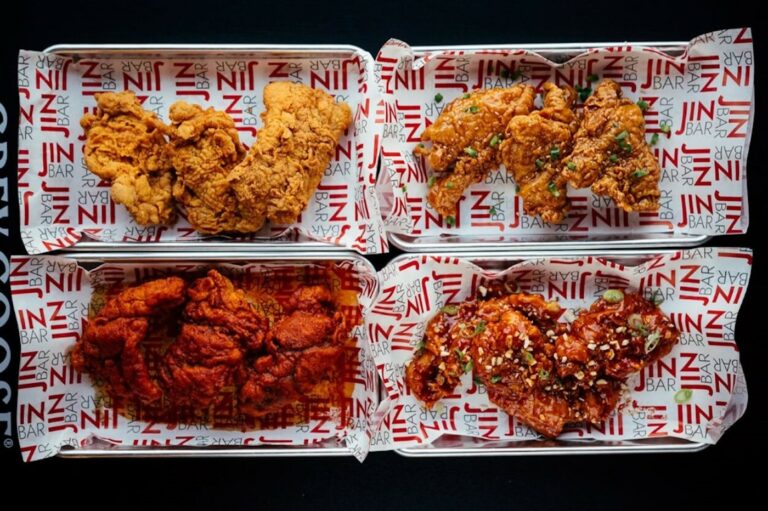 Jin Bar Offers Korean Fried Chicken and Pizza From a Famous Calgary