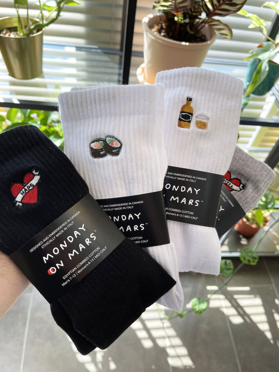 Monday on Mars is a New Embroidery Apparel Brand in Calgary Avenue