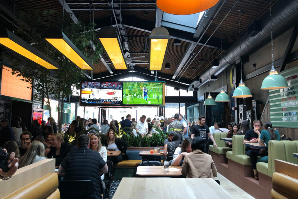 Inside the New Central Taps + Food in the Beltline Avenue Calgary