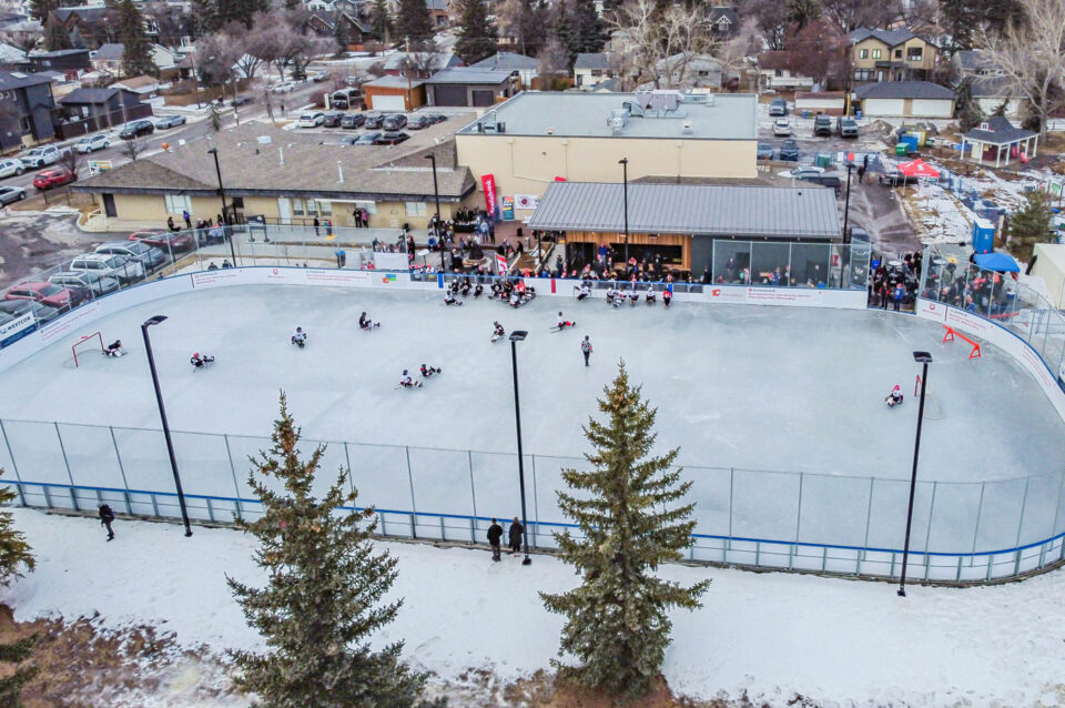 How Parkdale’s Accessible Rink is Making Winter Fun More Inclusive in