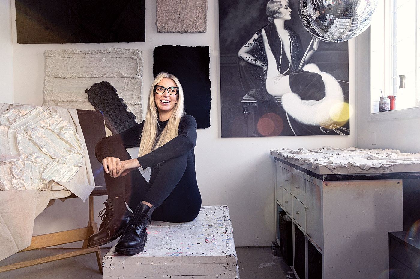 How Calgary Artist Maggie Hall Started Making Flocked Concrete Art