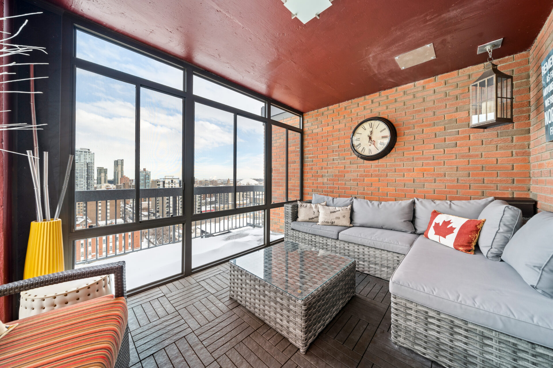 Condo of the Month: An Executive Penthouse with a Private Sunroom in ... - Penthouse Apartment Layouts With Sunroom