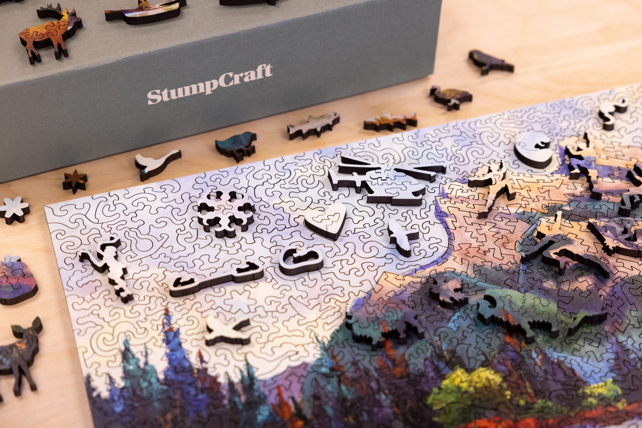 Puzzle peace: the meditative magic of wood jigsaw puzzles – StumpCraft