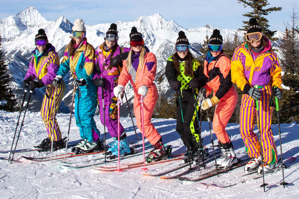 This Calgary Company Rents Retro OnePiece Ski Suits Avenue Calgary