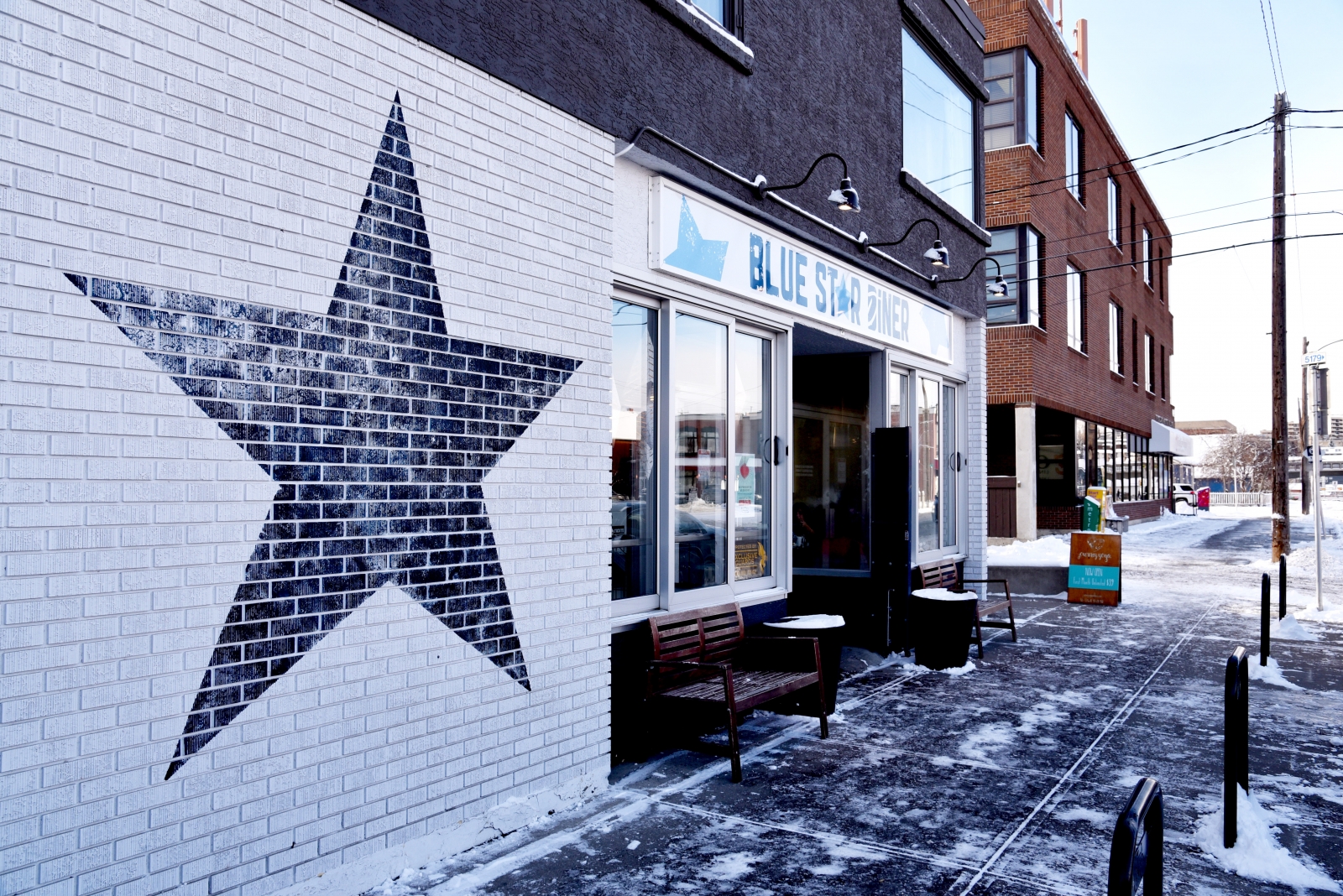 Blue Star Diner is one of the city's favourite places for brunch.