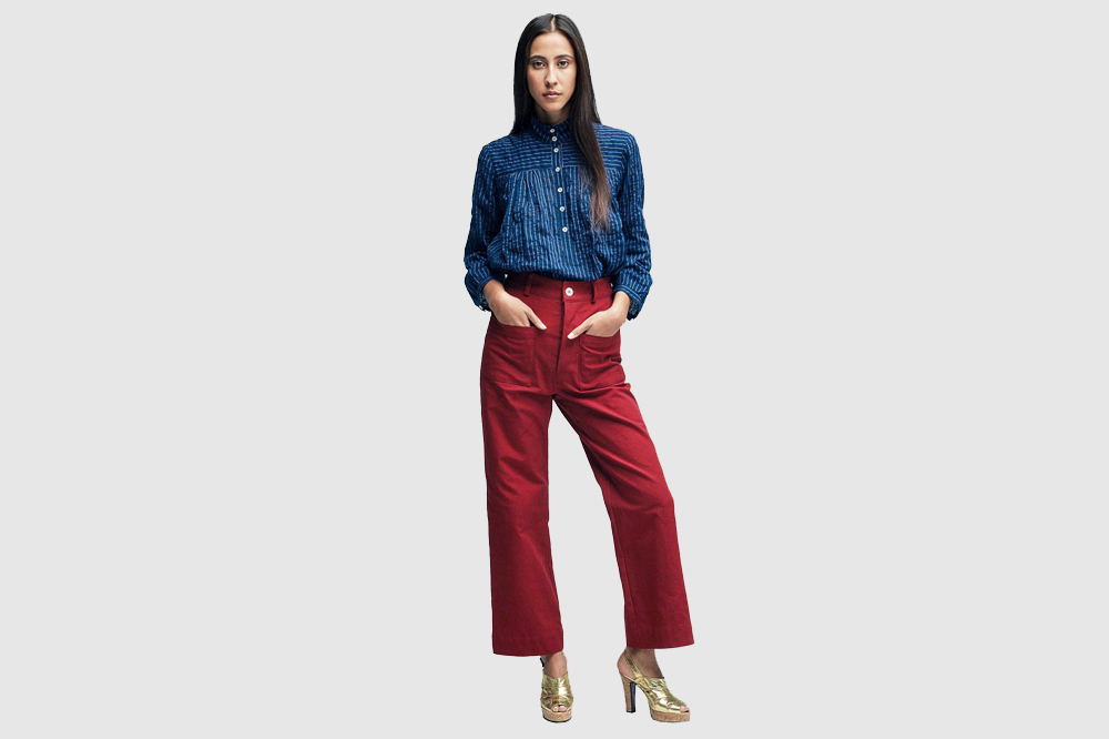 Horses Atelier high-waisted trouser, 35, from Leo Boutique.