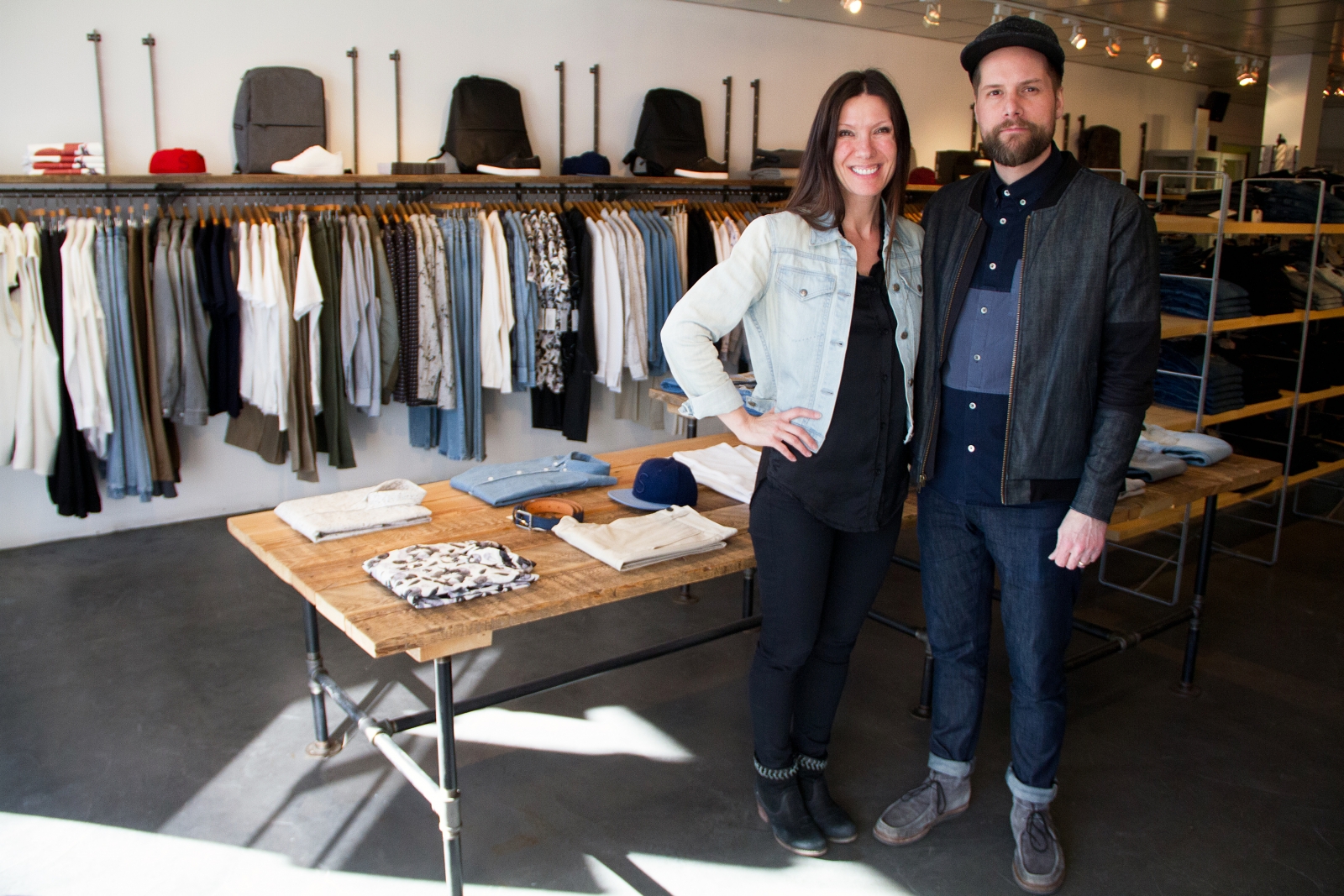 Leo Boutique co-founders, Cornelia and Jon Wiebe.