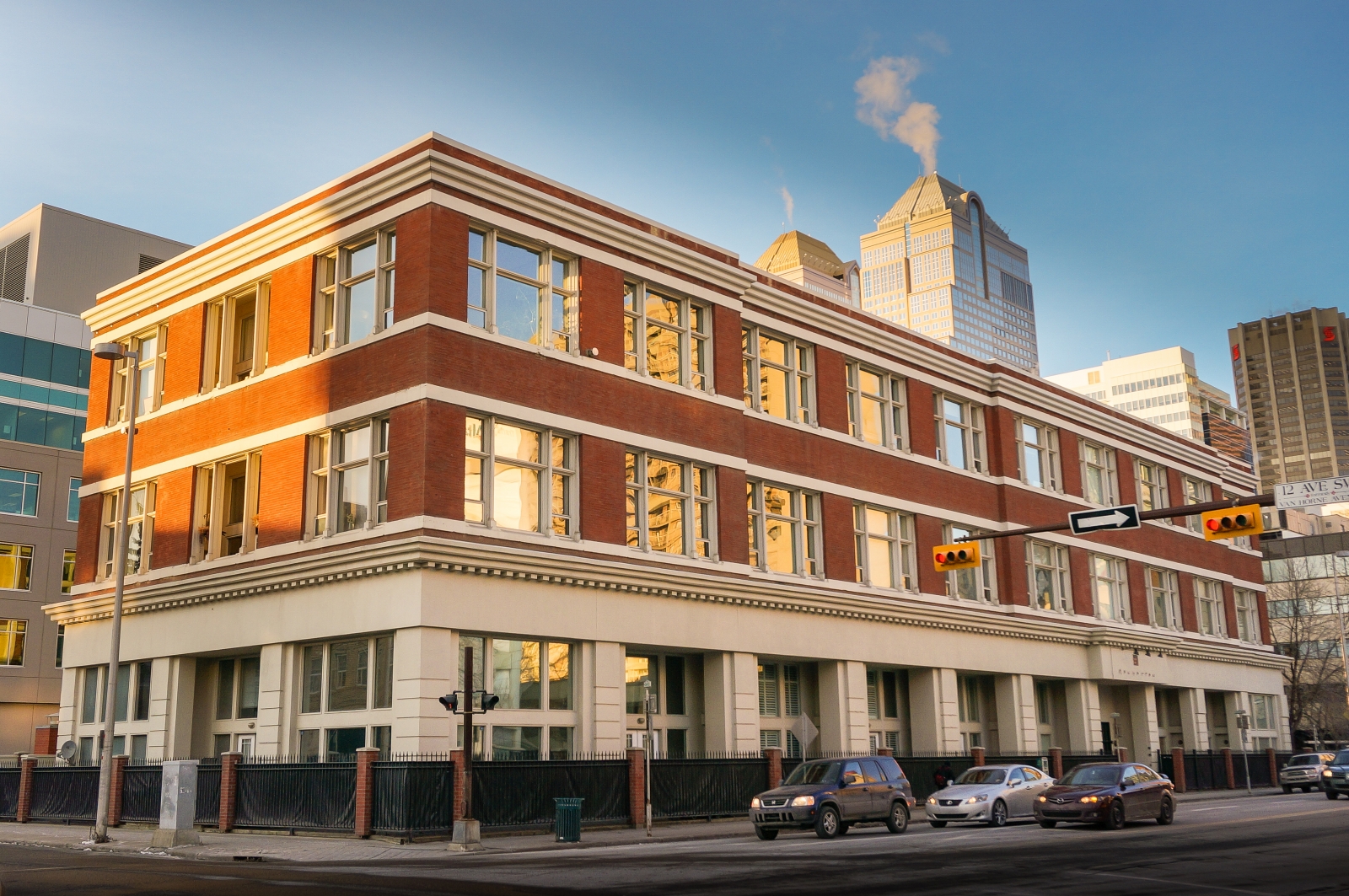 The Manhattan Lofts used to be Pryce-Jones department store.