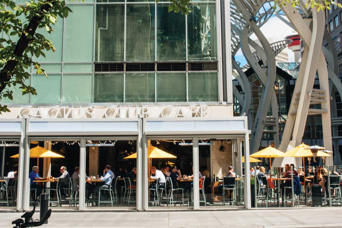 Best Patios For People Watching In Calgary Avenue Calgary