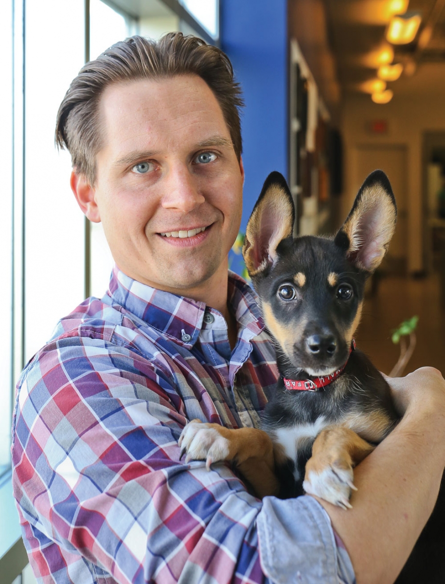 Philip Fulton, Calgary Humane Society's manager of community outreach.