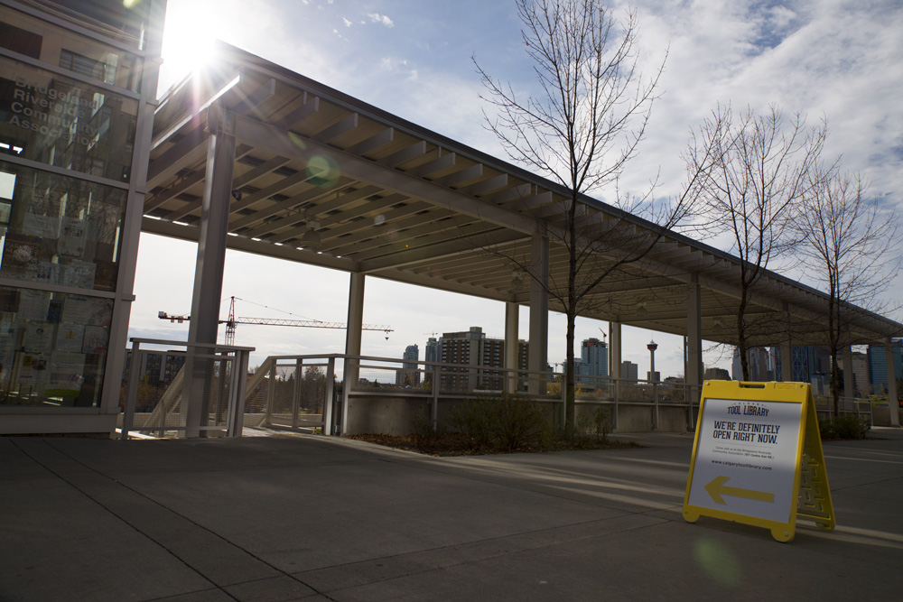 The Calgary Tool Library is located in the Bridgeland-Riverside Community Hall, but residents of any community can join.