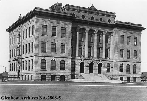 A photo of the normal school circa 1910.